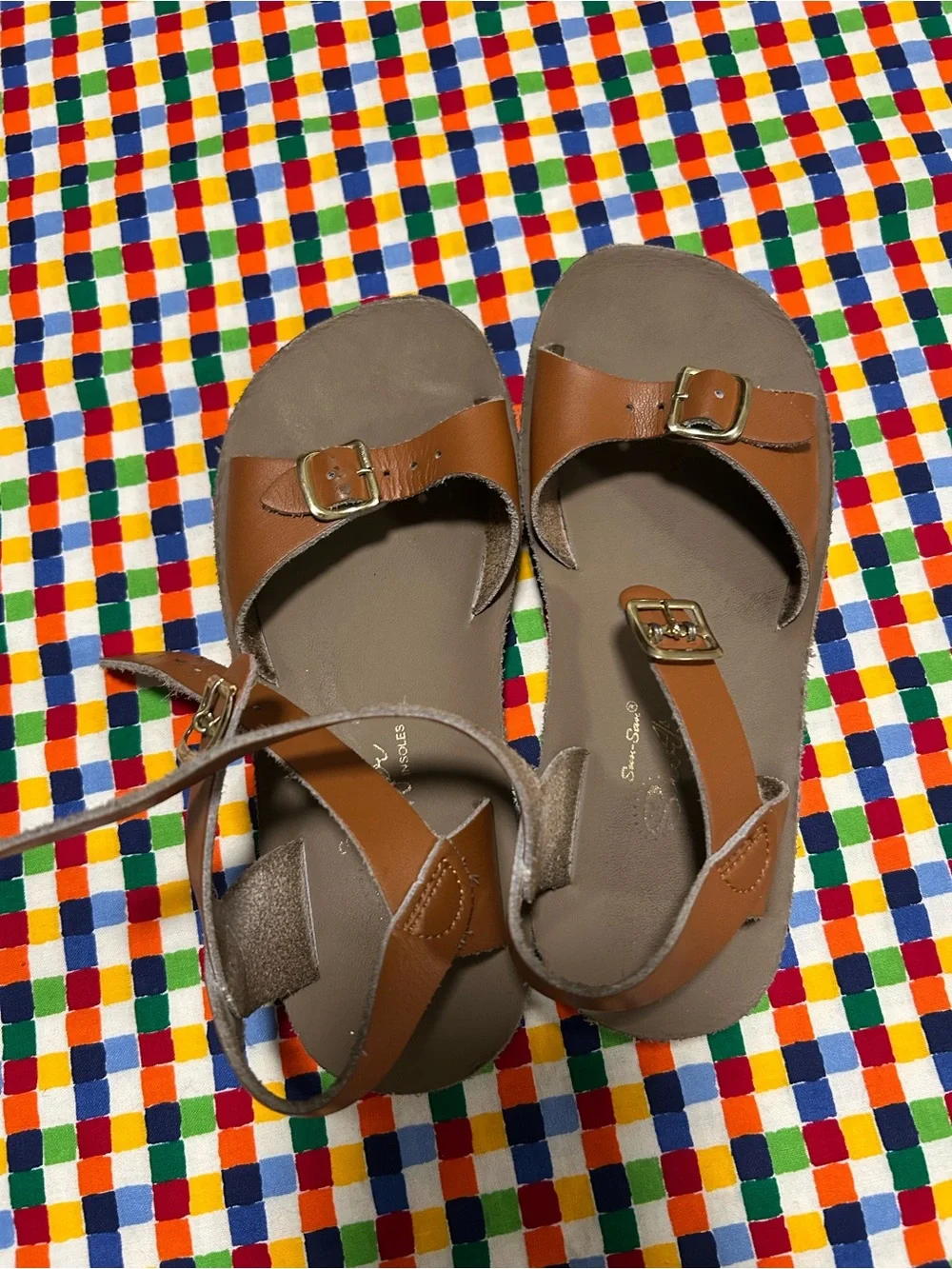Salt Water Sandals by Hoy classic brown